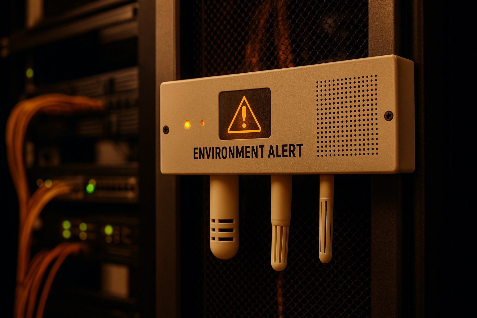 Server room temperature alert